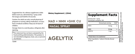 GLOW (GHK CU) Nasal Spray